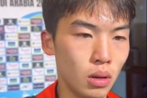 张城瑞：非常遗憾、非常不甘，长传增多因想尽快打到对方身后