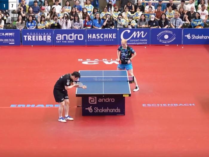 kaiyun.com-樊振东德甲首战险胜安德烈