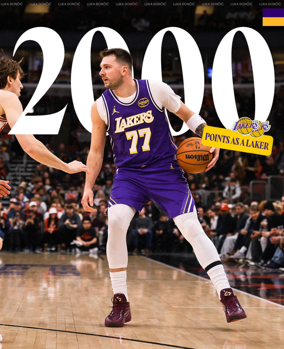 开云-湖人队史首人!东契奇46+11+7+8三分拒逆转 单节20分一人战一队